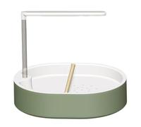 Bañera automática para Loros con Sistema de Ducha circulante Ducha de baño para Loros para cacatúa Gris Africano Conure Budgie Lovebird (Blanco) (Estilo A)