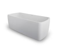 Bañera Collection One de Duravit, de instalación independiente, 1800x800x440mm, 2 respaldos inclinados, blanco mate, 700911000000000