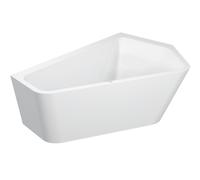 Bañera de 5 esquinas Duravit Paiova/ Paiova 5, esquina derecha, con revestimiento acrílico sin juntas y marco, 1770x1300mm, blanco, 700395000000000