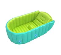 Bañera de bebé, bañera de bebé Bañera de baño de ducha inflable para niños | Anticolisión, diseño ergonómico, material , imprescindibles para bebés para viajar y acampar