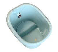 Bañera de bebé para niños | Bañera ergonómica para bebés con bordes redondeados, aislamiento, cómoda y antideslizante bañera de viaje para niños y niñas
