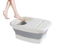 Bañera De Pie - Cuenco De Cuenca De Spa, Contenedor De Baño De | Cubo Plegable Portátil, Cuenca De Masaje Profundo Para Terapia De Recuperación 'atleta Para Relajación