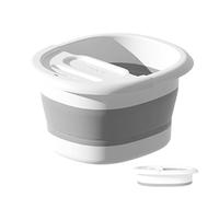 Bañera de pies - Bañera de pies extragrande con puntos de acupuntura de masaje - Ideal para baños de pies caseros, recreación de deportes y curas de belleza | Baño de pies de alta capacidad para