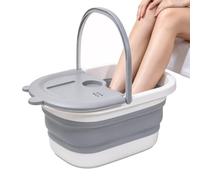 Bañera de pies para remojar bañera plegable para remojo masaje | Cubo de spa para baño de pies, para apartamento, residencia universitaria, hotel, spa, centro de bienestar, hogar, baño