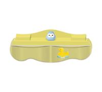 Bañera de protección contra el agua para niños pequeños, 4 bolsillos de | Soporte para juguetes de baño para niños, protección contra salpicaduras, juguete de baño, accesorios de baño