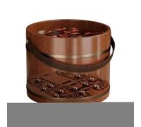 Bañera de remojo de pies, mango ergonómico con rodillo de masaje, bañera masajeadora de pies, para hombres, adolescentes, madre, papá, abuela, abuelo, sauna, hogar, spa, sauna