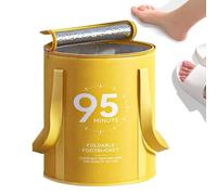 Bañera De Remojo Para Pies Plegable Y Viaje