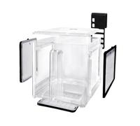Bañera de reproducción para acuario - Acrílico 15 x 15 cm | Aislador separador incubadora para alevines | Accesorio de eclosión y segregación de camarones de agua dulce Guppy