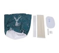 Bañera de spa plegable, bañera de inmersión portátil y plegable con gran capacidad de 80 litros, fabricada en PVC y con soporte para uso doméstico y viajes