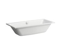 Bañera empotrada LAUFEN Pro S, acero esmaltado, 1700x750x410mm, H2261806000401, Color: -con antideslizante