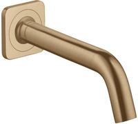 Bañera hansgrohe AXOR Citterio M con salida de baño DN20 proyección 182mm, 34410140, Color: Bronce cepillado