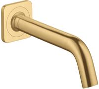 Bañera hansgrohe AXOR Citterio M con salida de baño DN20 proyección 182mm, 34410250, Color: Óptica de oro cepillado