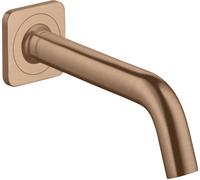 Bañera hansgrohe AXOR Citterio M con salida de baño DN20 proyección 182mm, 34410310, Color: Oro rojo cepillado