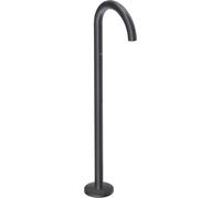 Bañera hansgrohe AXOR Uno, de pie, curva, saliente 226mm, 38412670, Color: negro mate