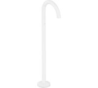 Bañera hansgrohe AXOR Uno, de pie, curva, saliente 226mm, 38412700, Color: Blanco Mate