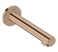Bañera hansgrohe AXOR Uno, recta, proyección 175mm, 45410300, Color: Oro rojo pulido