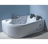 Bañera hidromasaje Varadero 170 X 115 cm Bañera Esquina hidromasaje SPA para 2 Nueva 170 x 115cm