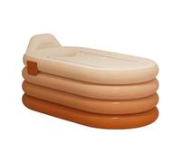 Bañera hinchable - Bañera de cuerpo entero, piscina de spa portátil, piscina de relajación para adultos, contenedor de lavado para todo el cuerpo, solución fácil de preparar para el hogar, hotel