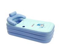 Bañera hinchable, plegable, de PVC, para adultos, portátil, para casa y viajes