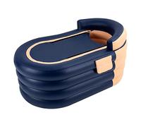 Bañera hinchable premium para adultos [bañera plegable] - XXL hinchable con jacuzzi y protección antideslizante, hasta 100 kg/1,8 m, PVC grueso (350 g) para interior/exterior