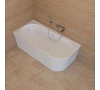 Bañera Ilot Cosmic 160 izquierda blanca 160 x76 x58 cm, by SPALINA