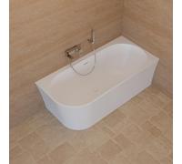 Bañera Ilot Cosmic 160 recta blanca 160 x76 x58 cm, by SPALINA