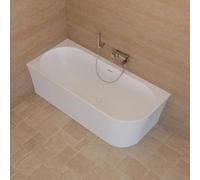 Bañera Ilot Cosmic 170 izquierda blanca 170 x76 x58 cm, by SPALINA