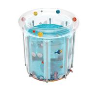 Bañera inflable - bañera inflable de PVC gruesa transparente | Bañera de baño familiar ajustable para adultos, bañera portátil para baño caliente y baño de hielo