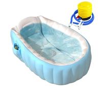 Bañera Inflable Para Bebés, Bañera Hinchable Plegable Portátil Con Bomba De Pie, Antideslizante, Para Bebés Y Niños De 0 A 24 Años, Ideal Para Familias, Hoteles Y Viajes