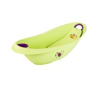 Bañera para bebé con asiento para niños hippo Keeeper mango suave tapón asien...