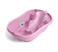 Bañera Para Bebé Okbaby ONDA, Modelo 823 14, Color Rosa, Para Baños Relajantes Y