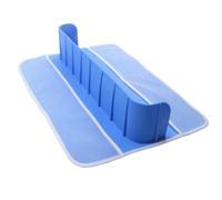 Bañera para bebé Splash Guard - Tope de silicona flexible, cartel de baño para niños | Protector de agua de borde largo con estante para juguetes, solución de control de succión y salpicaduras para