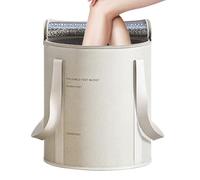 Bañera para pies, bañera plegable portátil para , contenedor impermeable con base antideslizante , viaje, ducha, circulación, limpieza del hogar