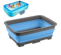 Bañera Plegable - Bañera De Piscina Plegable Accesorios De Piscina Pie Feet Soofing Para Playas Al Aire Libre Viaje Salón De Agua Caliente Camping Home Dry Skin Kids Adults