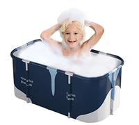 Bañera plegable, bañera plegable portátil, bañera para adultos, bañera de remojo, bañera de hidromasaje, bañera plegable para uso en interiores y exteriores, capacidad para dos personas