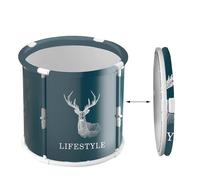 Bañera Plegable - Bañera Portátil, Bañeras Independiente, Sumergirse Adultos | Baño Caliente Y Baño De Hielo Para Hogar, Baños, SPA Familiar Inmersión