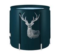 Bañera plegable - Barril de remojo ligero para adultos, fácil de transportar cómoda bañera | Spa plegable para ducha para baño estola, baño frío relajación de agua fría, Beni Rinfres