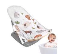 Bañera plegable para niños pequeños, asiento de baño plegable plegable para niños pequeños, ofreciendo una comodidad acogedora para el baño de su hijo. Su soporte seguro y estable ofrece t