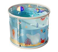 Bañera Plegable SPA Caliente Portátil Para Exterior | Piscina Portátil Plegable Para Viaje Exterior Niños Y Adultos Hidroterapia Cálida