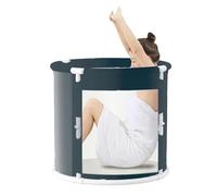 Bañera Portátil - Bañera de Spa plegable, Baños de Hielo Portátil Hornear | Bañera de Remojo de Baño Ligera, Cuenca Compacta Con Terapia Fría, Cubo De Hielo Independiente Para La Relajación Familiar Y