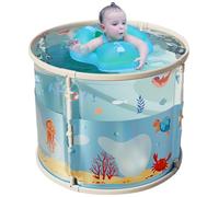 Bañera portátil - bañera para adultos con diseño plegable | BAÑO SPA, bañera encantadora inflable, bañera de viaje compacta, cuenca de baño fácil de baño para relajación