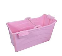 Bañera portátil independiente, cubo de baño plegable para adultos, bañera de hidromasaje con aislamiento largo, 120 x 54 x 67 cm, ideal para relajación y experiencia de spa