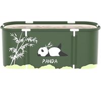 Bañera portátil para adultos, bañera plegable 115 x 60 cm | Ahorra espacio, ideal para baño, baño de hielo, spa y ducha, adecuado para parejas, móvil y fácil de guardar
