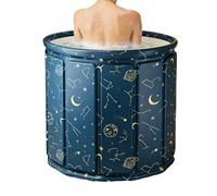 Bañera portátil para adultos Spa caliente ligera y plegable de baño | Para uso en cabina de ducha con crioterapia apto para baño, jardín, exterior, camping, viaje, y para hombres y mujeres