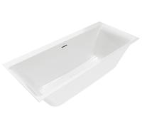 Bañera rectangular Subway 3.0 de Villeroy & Boch, incluye pedestal de bañera, 1700x750x480mm, UBQ170SBW2DV-01, Color: blanco-alpino