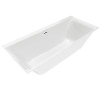 Bañera rectangular Subway 3.0 de Villeroy & Boch, 1800x800 mm, QuarylÂ®, UBQ180SBW2DV, UBQ180SBW2DV-01, Color: blanco-alpino