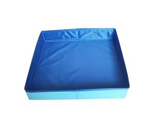 Bañeras De Mascotas, Piscina Plegable para Perros, Piscina De Mascotas Plegable De PVC, para Cachorros, Gato Y Animales Pequeños, 50x50x10 CM