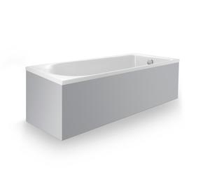 Bañeras empotradas Duravit D-Neo, rectangular, acrílico sanitario, 1700x750mm, 700479000000000