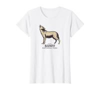 Banff Canada Lobo Camiseta gráfica económica