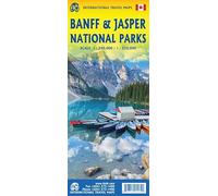 Banff & Jasper Travel Reference 1:240,000/1:250,000 - 2026 Edition